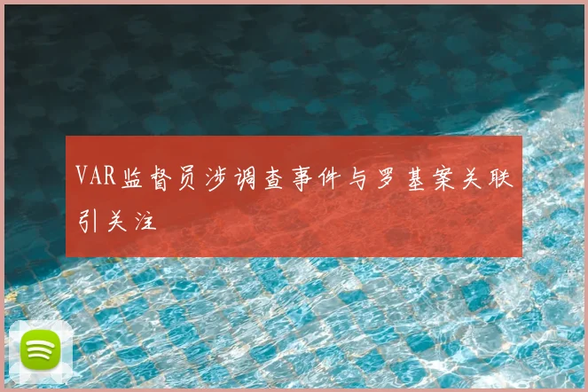 VAR监督员涉调查事件与罗基案关联引关注